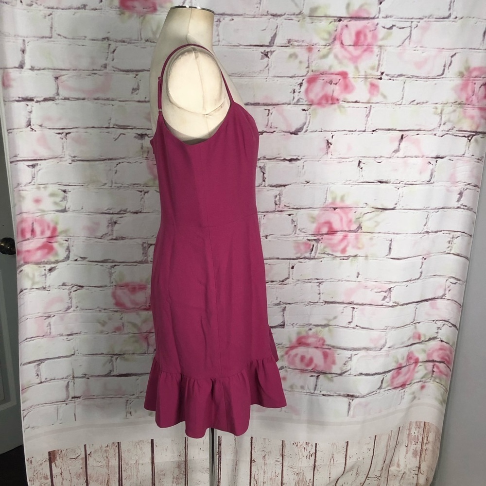 Dress the population Mira dress in hibiscus pink - Picture 8 of 16